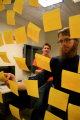 Brainstorming with stickies